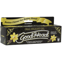 GoodHead Oral Delight Gel French Vanilla 4 oz box
