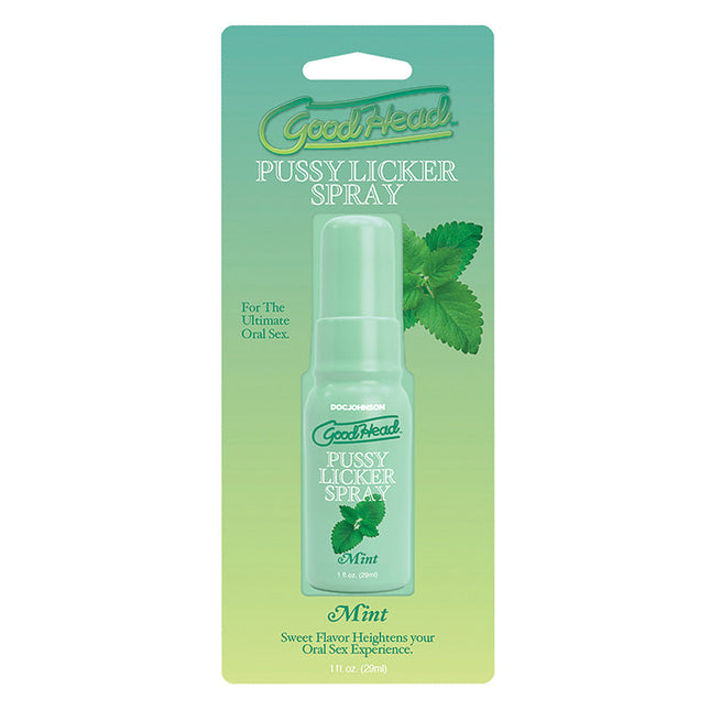 GoodHead Pussy Licker Spray mint flavour 1 fl oz bottle