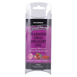 GoodHead Warming Oral Delight Gel Pack of 6 0.24oz