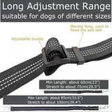 Dog Seat Belt Harness | Adjustable Nylon Safety Car Belt for Pets