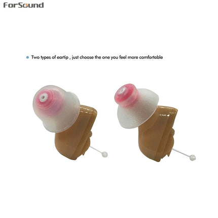 Mini CIC Hearing Aid | Invisible In-Ear Sound Amplifier for Mild to Moderate Hearing Loss
