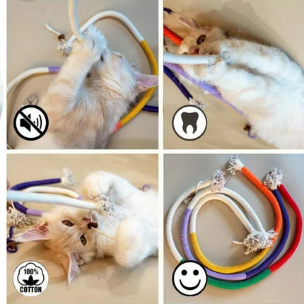 WhiskerPlay Chew Rope Toy Set | Durable Braided Rope Toys for Dogs — Teething & Interactive Play