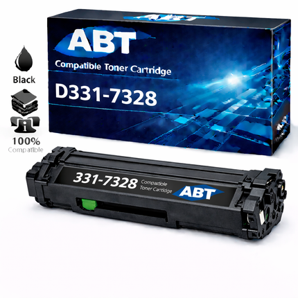 Compatible 331-7328 Black Toner Cartridge for Dell B1260dn & B1265 Series Printers