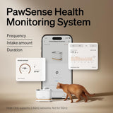 Dockstream Wireless Water Pump App Cat Fountain | Smart Stainless Steel Hydration System with App Tracking