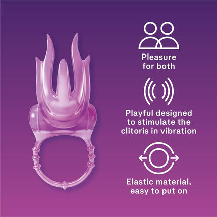 Durex Devil Ring Vibrating Ring – Purple | Flexible & Silent Design