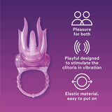 Durex Devil Ring Vibrating Ring – Purple | Flexible & Silent Design