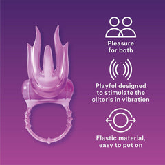 Durex Devil Ring Vibrating Ring – Purple | Flexible & Silent Design