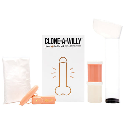 Clone-A-Willy Plus+ Balls Kit – Light Skin Tone