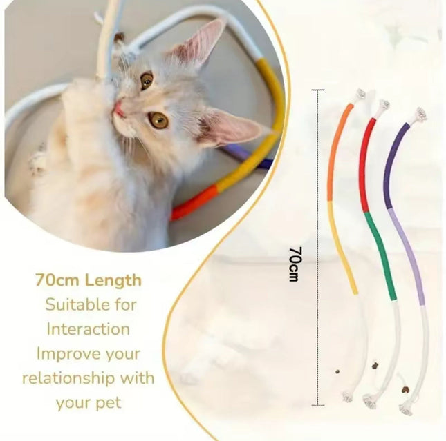 WhiskerPlay Chew Rope Toy Set | Durable Braided Rope Toys for Dogs — Teething & Interactive Play