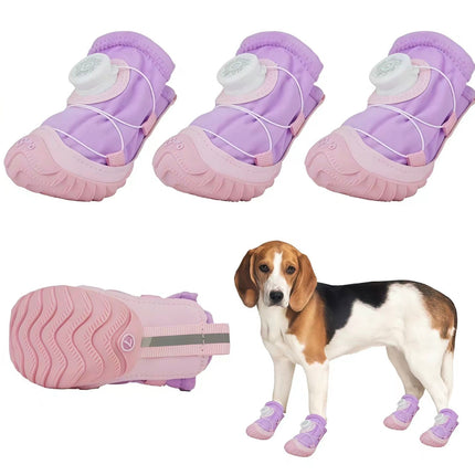 PawShield Dog Boots | Waterproof Anti-Slip Protective Shoes for Dogs
