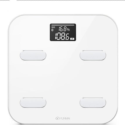Yunmai Color Smart Body Fat Scale | 10 Body Metrics, Bluetooth 4.0 & App-Connected