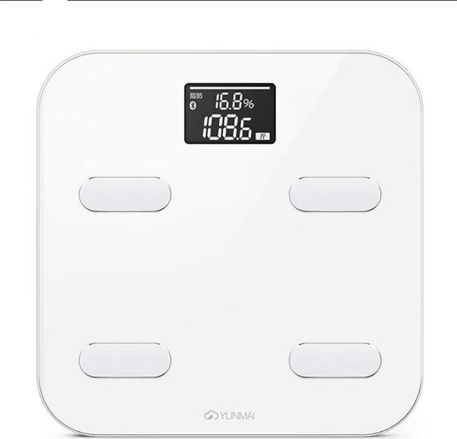 Yunmai Color Smart Body Fat Scale | 10 Body Metrics, Bluetooth 4.0 & App-Connected