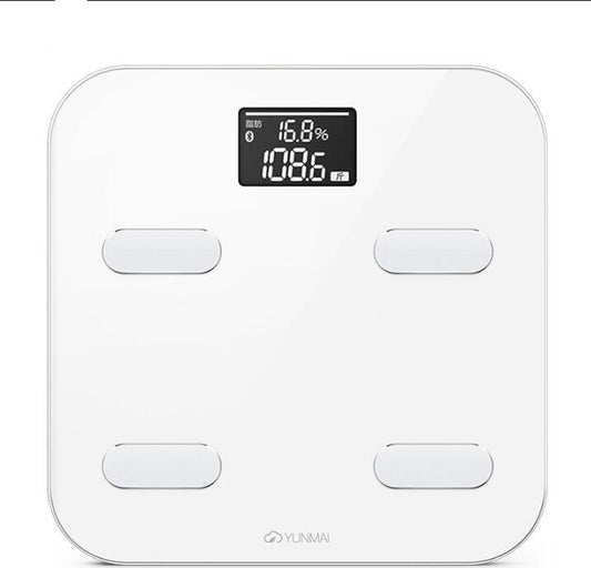 Yunmai Color Smart Body Fat Scale | 10 Body Metrics, Bluetooth 4.0 & App-Connected