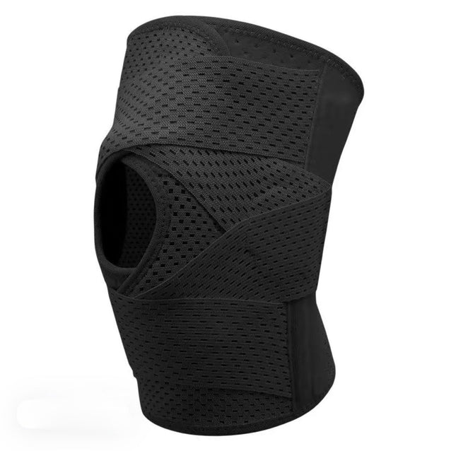 FlexGuard Air Knee Brace | Adjustable Open Patella Support with 4-Spring Stability