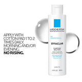 La Roche-Posay Effaclar Clarifying Solution Acne Toner with Salicylic Acid – 6.76 fl oz