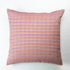 Elina Striped Red - Square 20x20