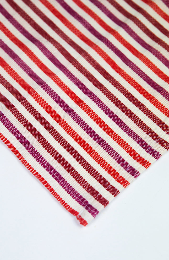 Elina Striped Dinner Napkin Set