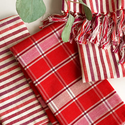 Elina Striped Dinner Napkin Set