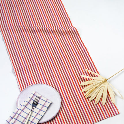 Elina Striped Table Runner