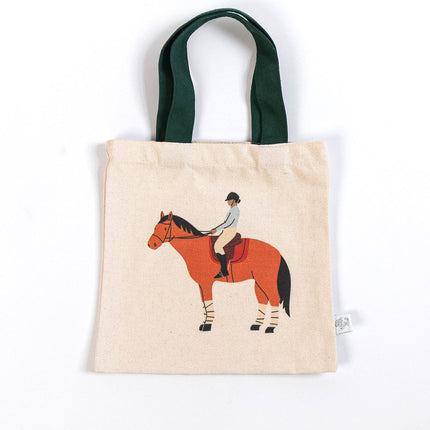 Horse Mini Tote Bags — 3-Pack