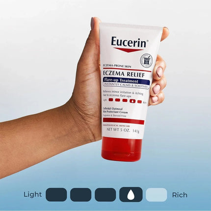 Eucerin Eczema Relief Flare-Up Treatment Cream 5oz | Oatmeal & Ceramide