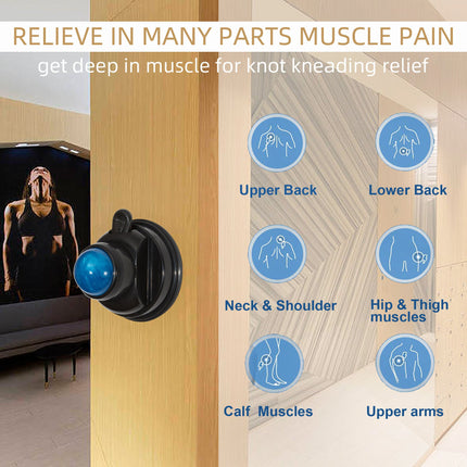 CryoRoll Cold Massage Roller Ball | Portable Cryo Ball for Neck, Back & Muscle Recovery