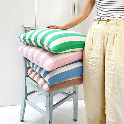 Santiago Cabana Stripe - Sky Blue