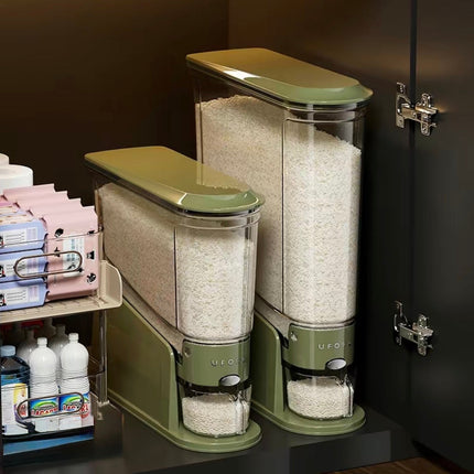 GrainGuard Rice GrainGuard Rice Dispenser | 22lb (10kg) BPA-Free Airtight Grain Storage Container