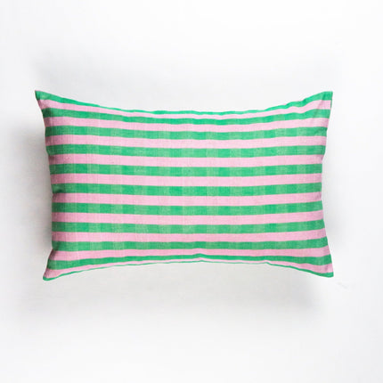 Archive NY Flora Stripe Rectangle Pillow