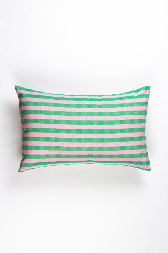 Flora Stripe Pillow