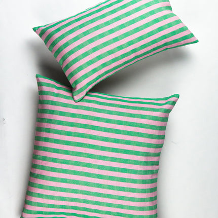 Archive NY Flora Stripe Rectangle Pillow