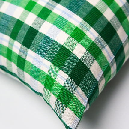 Josefina Ruffle Plaid Pillows