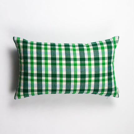 Josefina Ruffle Plaid Pillows