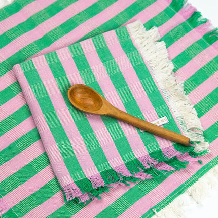 Flora Stripe Party Napkin Set