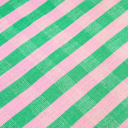Archive NY Flora Stripe Ruffle Pillow