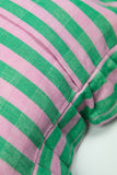 Flora Stripe Pillow