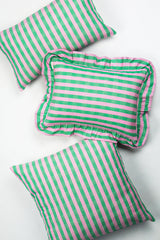 Flora Stripe Pillow
