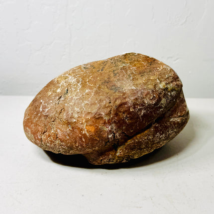 Natural Agate Geode with Translucent White Quartz Druzy Cavity – Freeform Display Specimen (3.1 lbs)