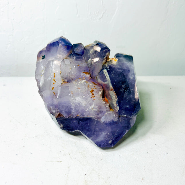 Unique Semi-Rough Amethyst Crystal Freeform with Organic Features & Natural Inclusions – 3.5 lbs