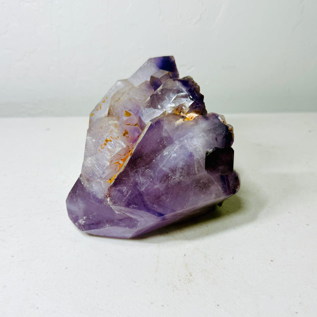 Unique Semi-Rough Amethyst Crystal Freeform with Organic Features & Natural Inclusions – 3.5 lbs