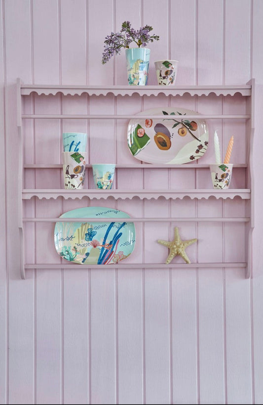 Melamine Cup - Tall | Australian Summer Print