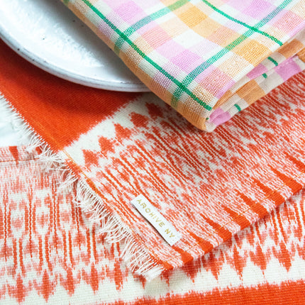 Marguerite Plaid Dinner Napkin