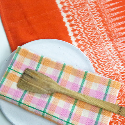 Gabriela Jaspé Table Runner - Orange