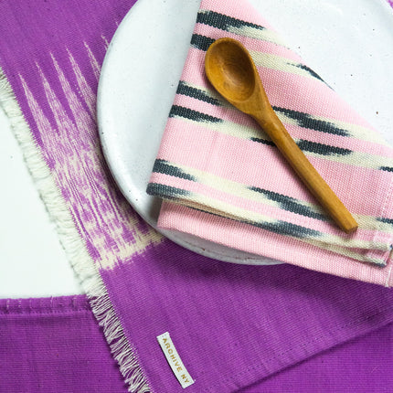 Gabriela Jaspe Placemats - Orchid