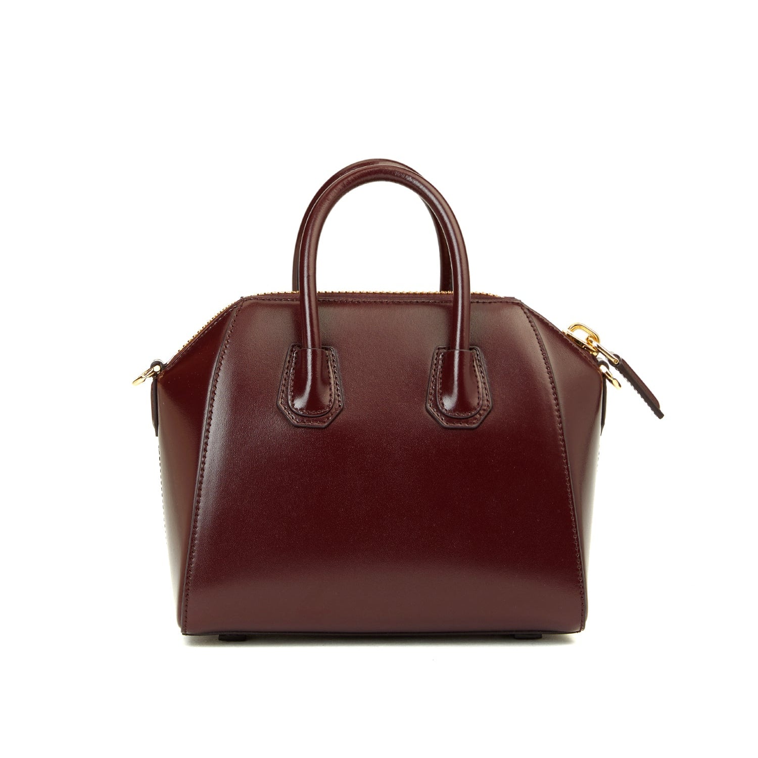 Side profile with detachable strap of Givenchy Mini Antigona Bag