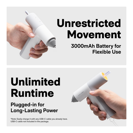 HOTO Cordless Auto-Dispensing Glue Gun