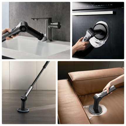 HOTO Flexi Cordless Spin Scrubber