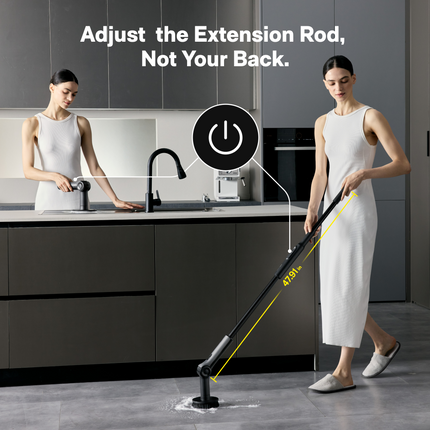 HOTO Flexi Cordless Spin Scrubber