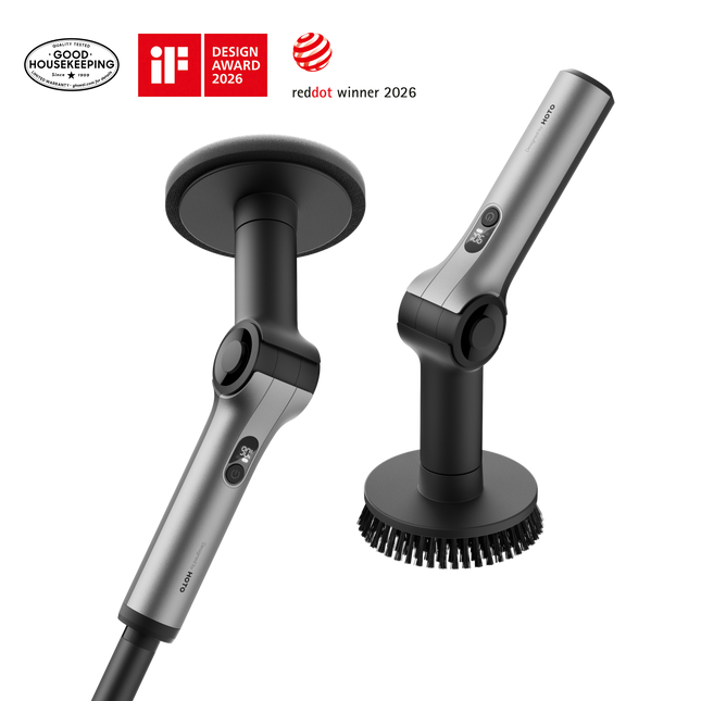 HOTO Flexi Cordless Spin Scrubber
