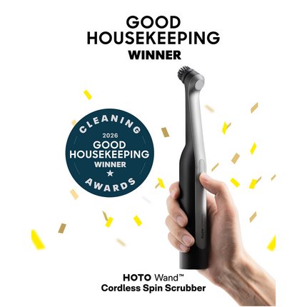 HOTO Wand Cordless Spin Scrubber